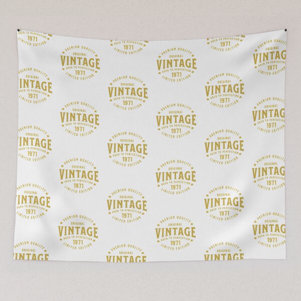 Item preview, Vintage 1971 - Birthday design designed and sold by Rhu Creations.