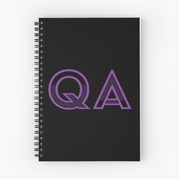 Item preview, QA - Quality Assurance (purple text) designed and sold by OlivDesignsCo.