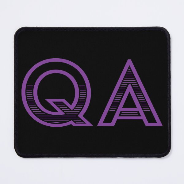 Item preview, QA - Quality Assurance (purple text) designed and sold by OlivDesignsCo.