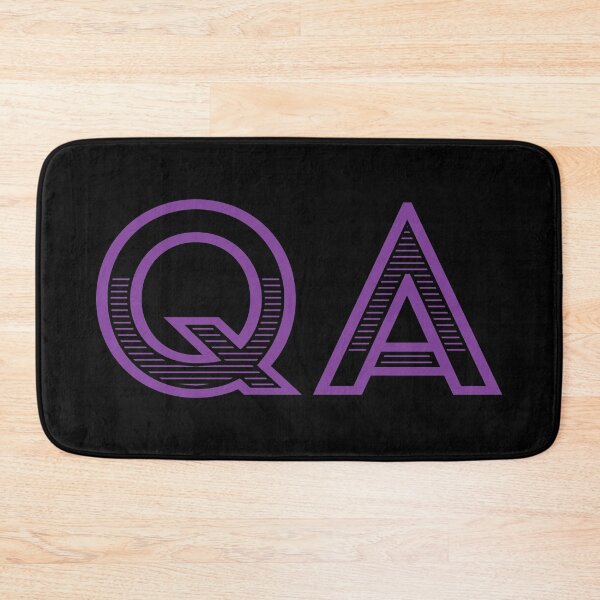 Item preview, QA - Quality Assurance (purple text) designed and sold by OlivDesignsCo.