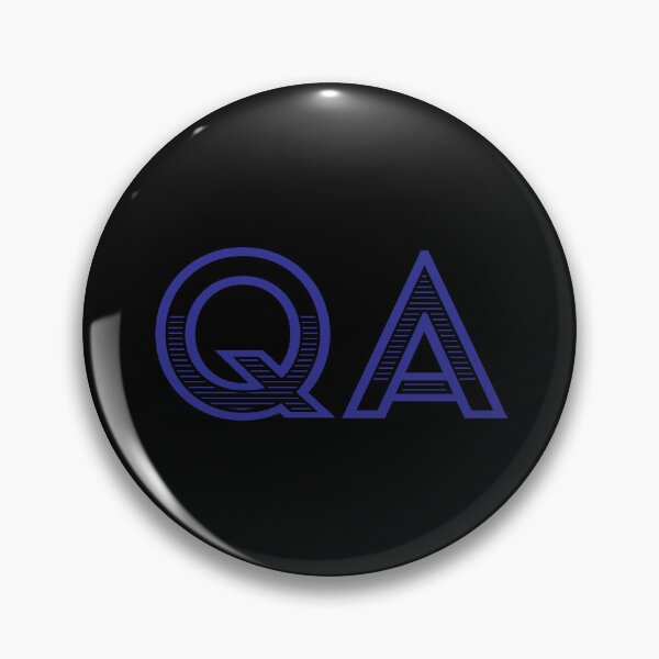 Item preview, QA - Quality Assurance (blue text) designed and sold by OlivDesignsCo.