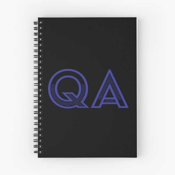 Item preview, QA - Quality Assurance (blue text) designed and sold by OlivDesignsCo.