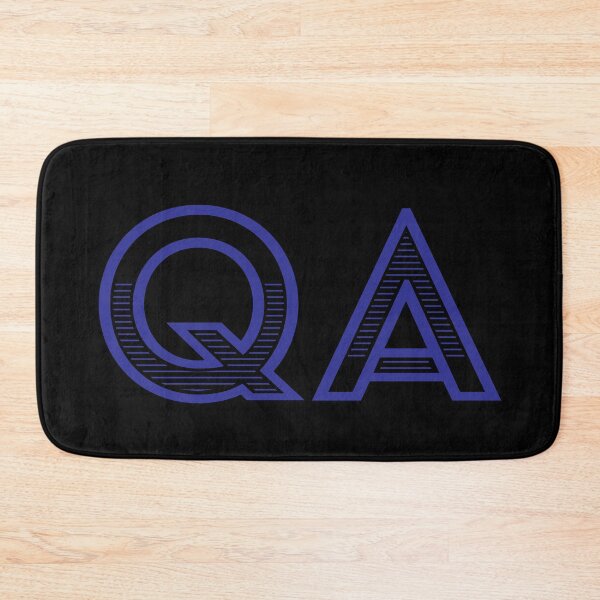 Item preview, QA - Quality Assurance (blue text) designed and sold by OlivDesignsCo.