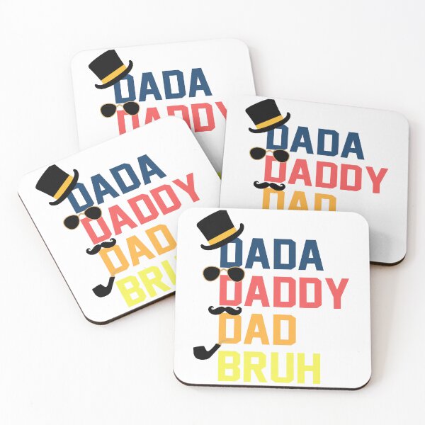 Item preview, Dada Daddy Dad Bruh with mustache -Funny Father's Day 2022  designed and sold by anes18.