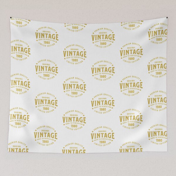 Item preview, Vintage 1980 - Birthday design designed and sold by Rhu Creations.