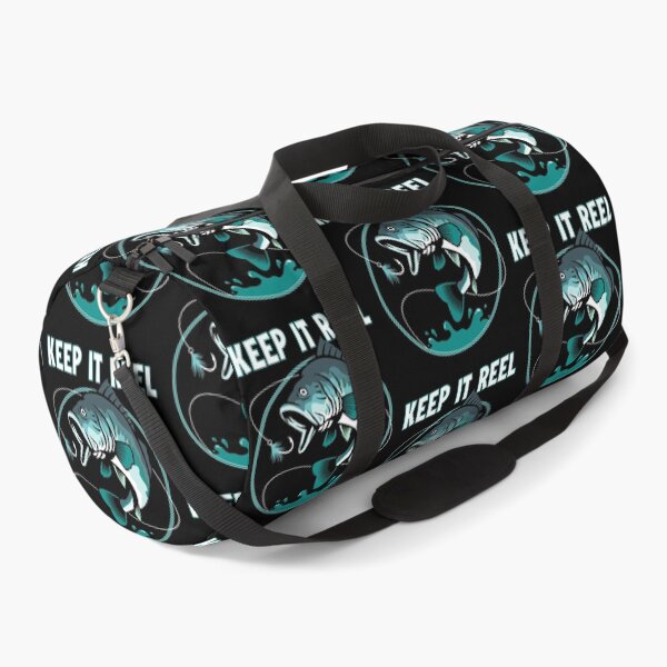 Item preview, Keep It Reel Funny Fishing Pun For Fishing Lovers designed and sold by Bad Kitty Designz.