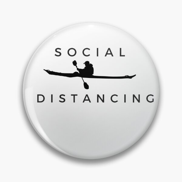 Item preview, Go Kayaking camiseta de distanciamiento social designed and sold by Bob Benjamin.
