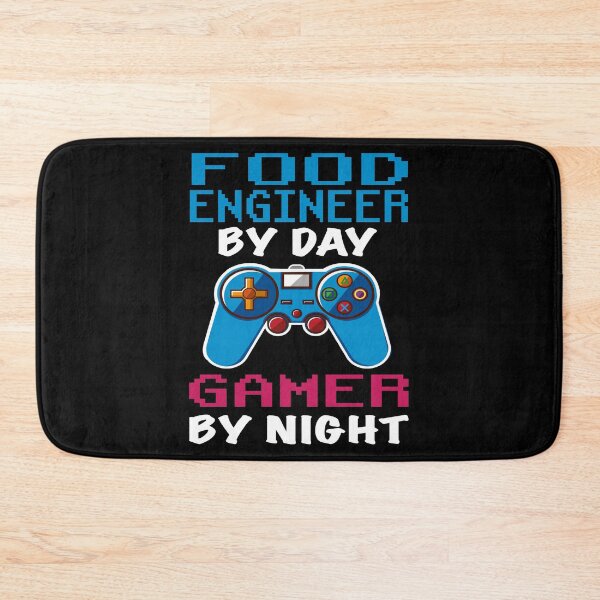 Item preview, Food engineer Gift shirt, Food engineer Dad Husband Boyfriend Gift, Funny Food engineer by day Gamer By night christmas Birthday Gift Idea designed and sold by xlnv.
