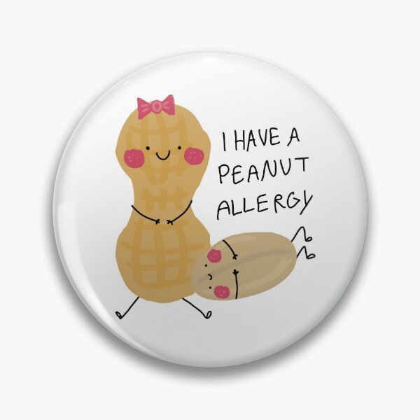 Item preview, Peanut Allergy Awareness designed and sold by Samantha MadeOfAtoms.