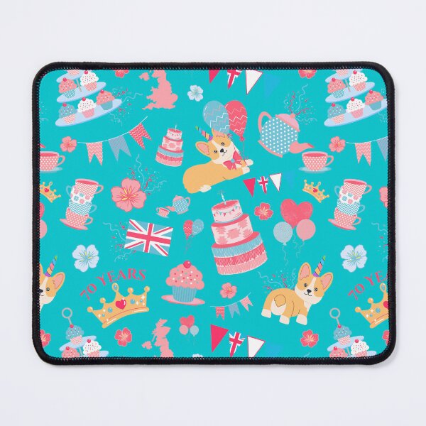 Item preview, Queens Platinum Jubilee Garden Tea Party | Queen Elizabeth II 70 years Celebration designed and sold by AurayaStudio.