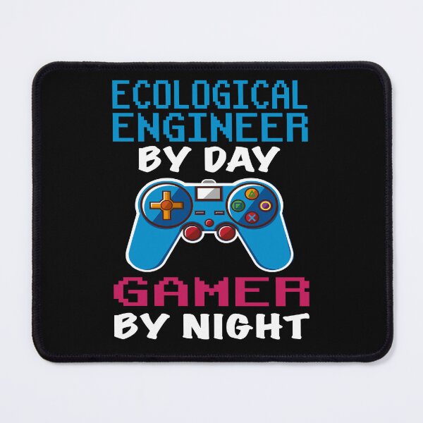 Item preview, Ecological engineer Gift shirt, Ecological engineer Dad Husband Boyfriend Gift, Funny Ecological engineer by day Gamer By night christmas Birthday Gift Idea designed and sold by xlnv.