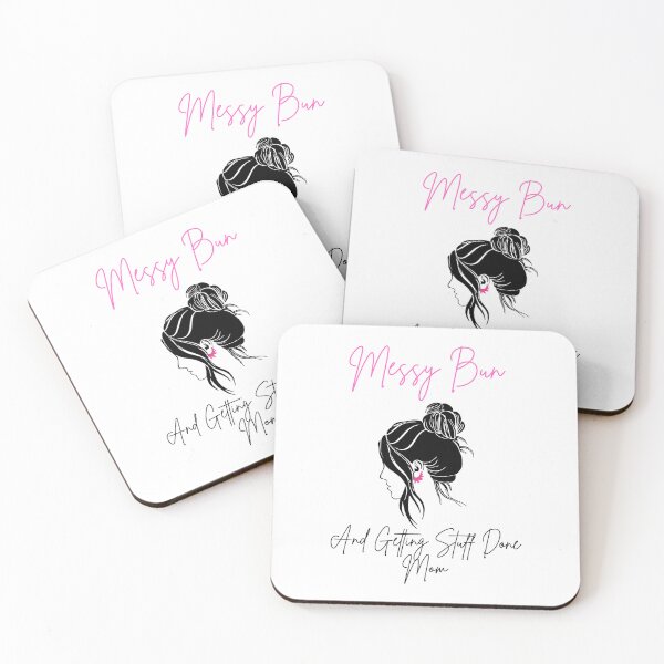 Item preview,  Messy Bun And Getting Stuff Done Mom designed and sold by yassminishop.