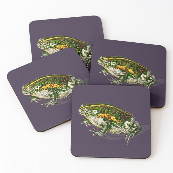 Item preview, Colorful Frogs Looking Great on Pale or Dark Colored Backgrounds I designed and sold by beddreams.