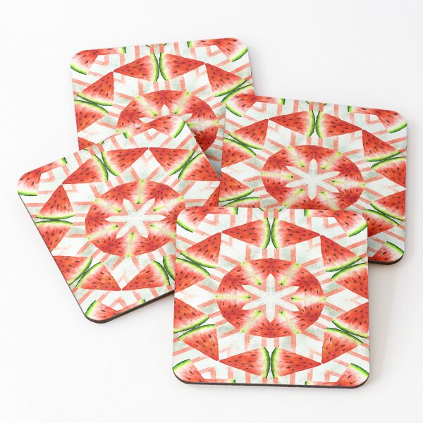 Item preview, Watercolor Watermelon Summer, Mandala designed and sold by MediaArtbyMara.
