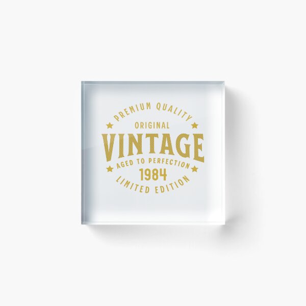 Item preview, Vintage 1984 - Birthday design designed and sold by Rhu Creations.