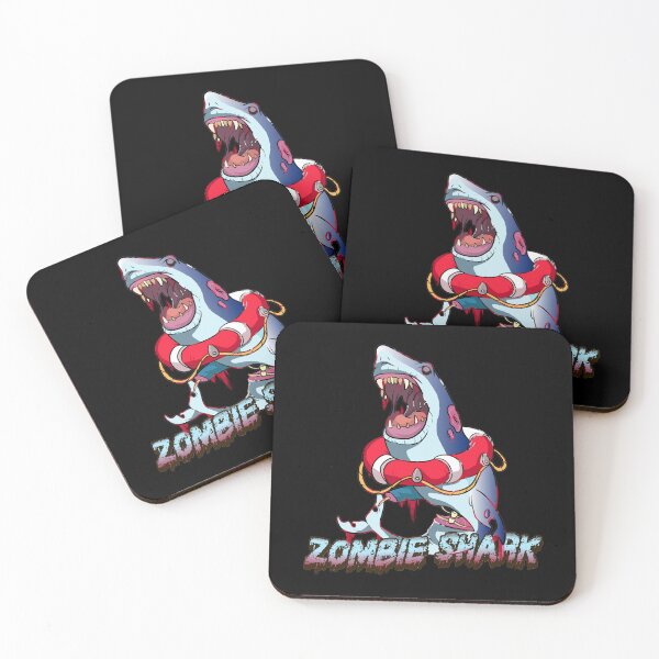 Item preview, Great White Zombie Shark designed and sold by BlackSheepEllis.