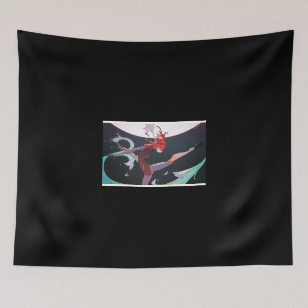 Item preview, Cinnabar Moon Pose Lightweight Hoodie designed and sold by elliottbow.