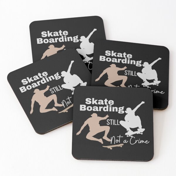 Item preview, Skateboarding Still Not a Crime designed and sold by SnarkyTeesMugs.
