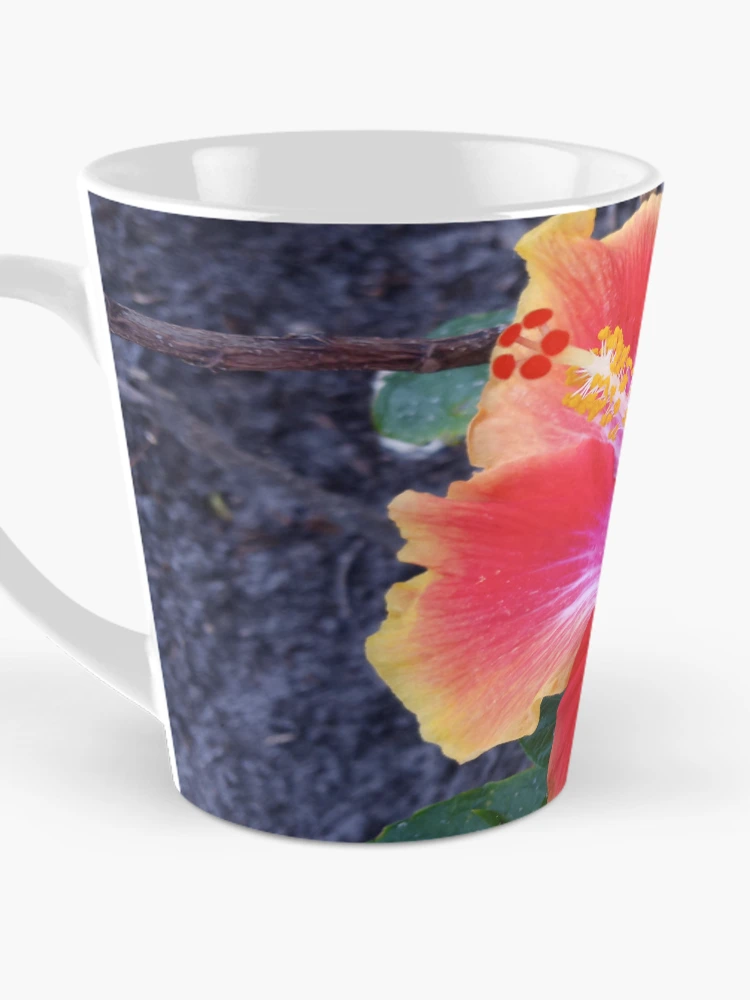 Thumbnail 3 of 4, Coffee Mug, Hibiscus Flower designed and sold by RudyYoder.