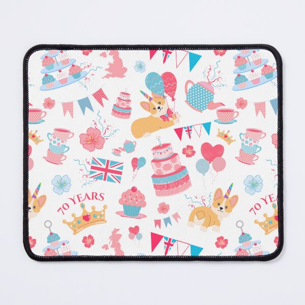 Item preview, Queens Platinum Jubilee Garden Tea Party | Queen Elizabeth II 70 years Celebration designed and sold by AurayaStudio.