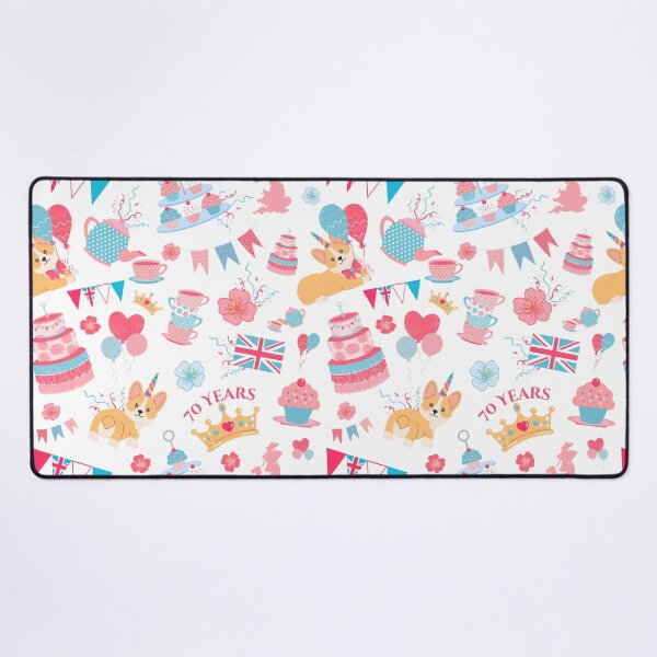 Item preview, Queens Platinum Jubilee Garden Tea Party | Queen Elizabeth II 70 years Celebration designed and sold by AurayaStudio.