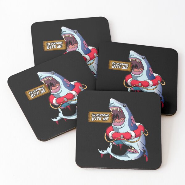 Item preview, Cartoon Zombie Shark designed and sold by BlackSheepEllis.