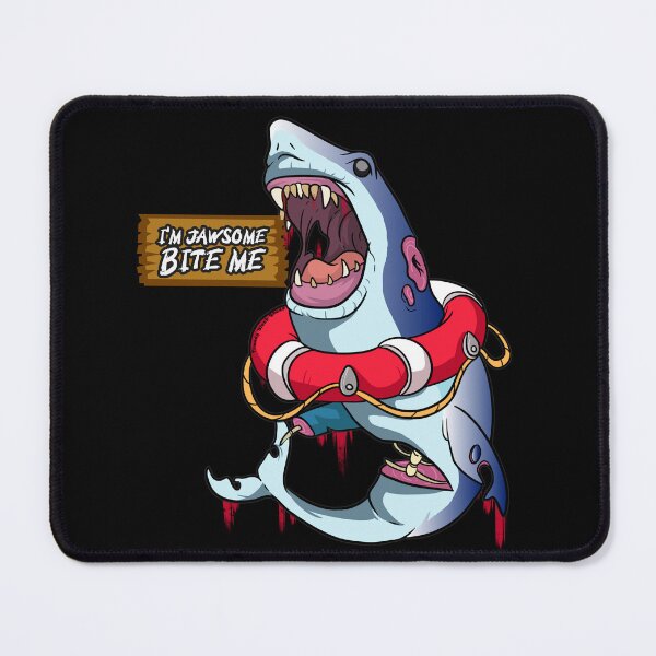 Item preview, Cartoon Zombie Shark designed and sold by BlackSheepEllis.