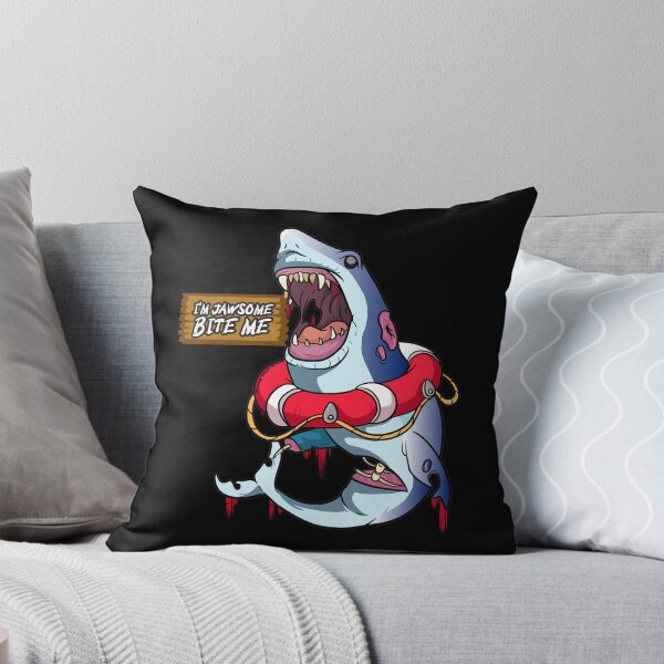 Item preview, Cartoon Zombie Shark designed and sold by BlackSheepEllis.