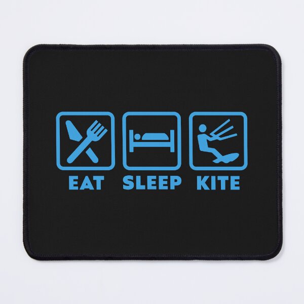 Item preview, Eat Sleep Kite - kitesurfing - world okayest surfer designed and sold by maxigold.