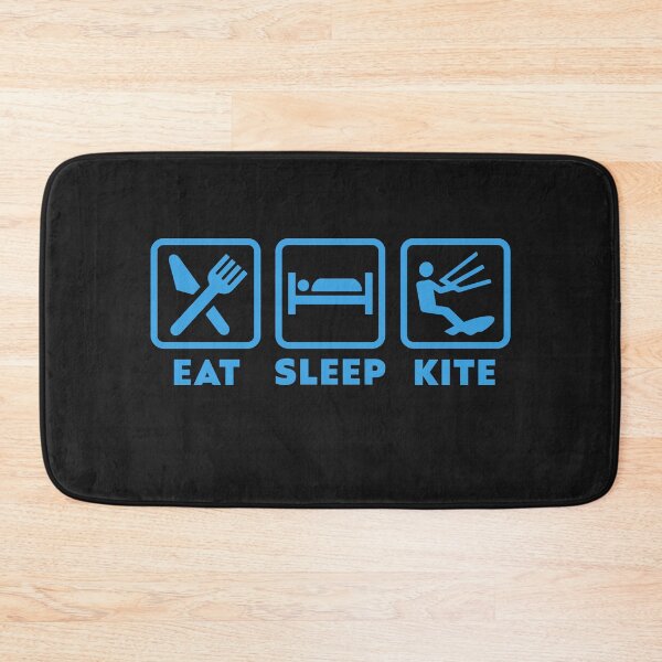 Item preview, Eat Sleep Kite  - kitesurfing - world okayest surfer designed and sold by maxigold.