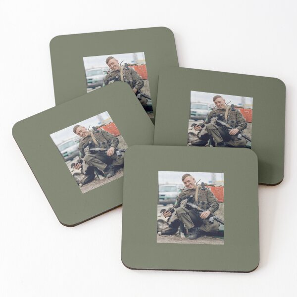 Item preview, Ukrainian warrior playing with a dog designed and sold by Rashkin.