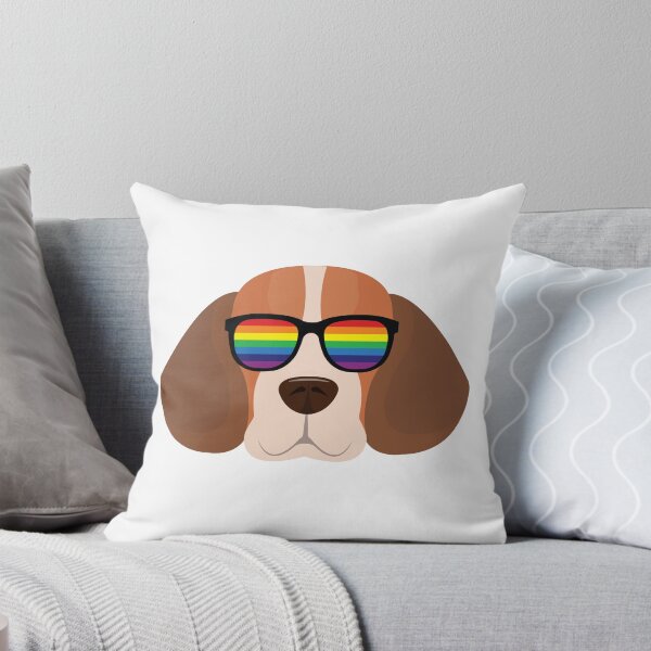 Item preview, Beagle Dog Gay Pride Queer LGBTQ+ designed and sold by EstelleStar.