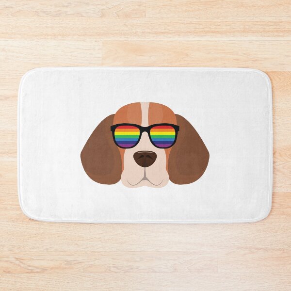 Item preview, Beagle Dog Gay Pride Queer LGBTQ+ designed and sold by EstelleStar.
