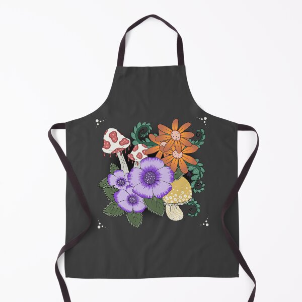 Item preview, Floral fúngico de fantasía retro inspirado (RIFFF) designed and sold by PitaGene.