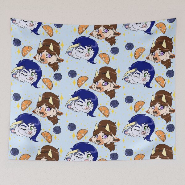 Item preview, Blueberries and Oranges and Cream designed and sold by BFKArt.
