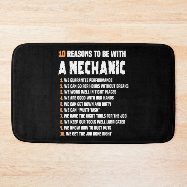 Item preview, 10 Reasons To Be With A Mechanic T-shirt For Men Funny designed and sold by LouisaErique.