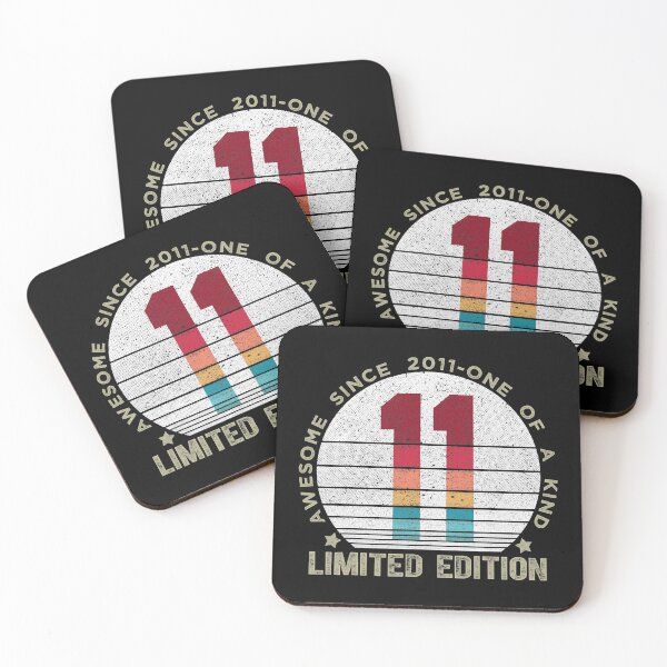 Item preview, 11 Year Old Vintage 2011 Retro Limited Edition 11th Birthday designed and sold by LouisaErique.