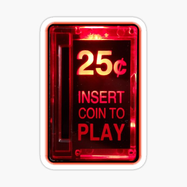 25 cent coin slot