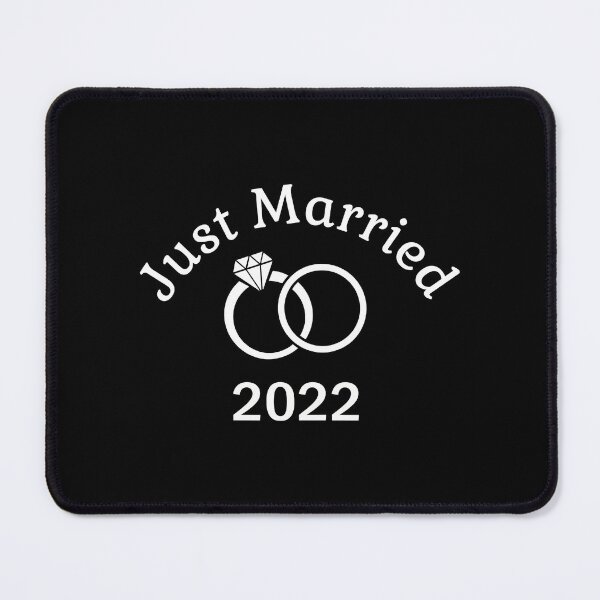 Item preview, 2022 Wedding Ring Matching Couple Just Married designed and sold by LouisaErique.