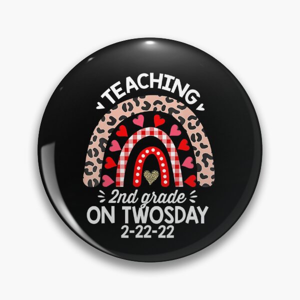 Item preview, 2222022 Teaching 2nd Grade On Twosday Teacher Valentine  designed and sold by LouisaErique.
