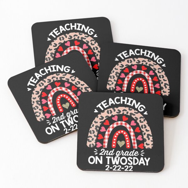 Item preview, 2222022 Teaching 2nd Grade On Twosday Teacher Valentine  designed and sold by LouisaErique.