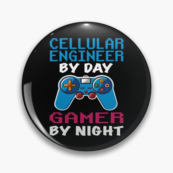 Item preview, Cellular engineer Gift shirt, Cellular engineer Dad Husband Boyfriend Gift, Funny Cellular engineer by day Gamer By night christmas Birthday Gift Idea designed and sold by xlnv.