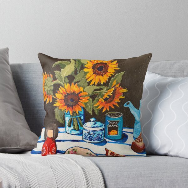 Item preview, Still life with sunflowers  designed and sold by Kerryn Finch.