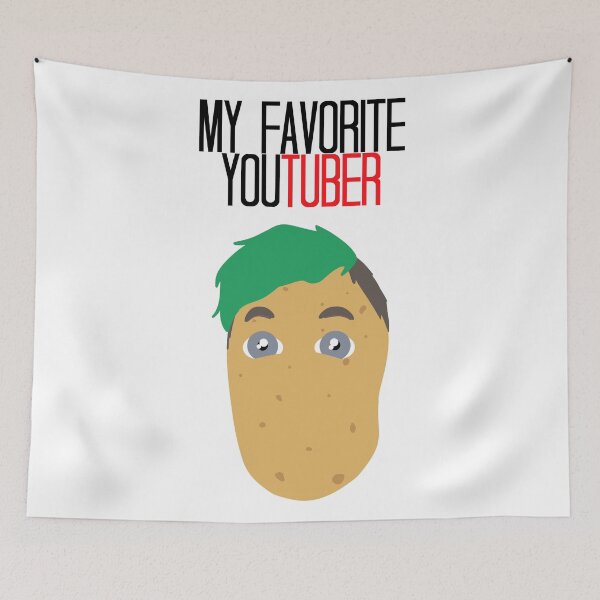 Item preview, My Favorite Youtuber - Jacksepticeye (Text/White Background) designed and sold by XaviiKinz.
