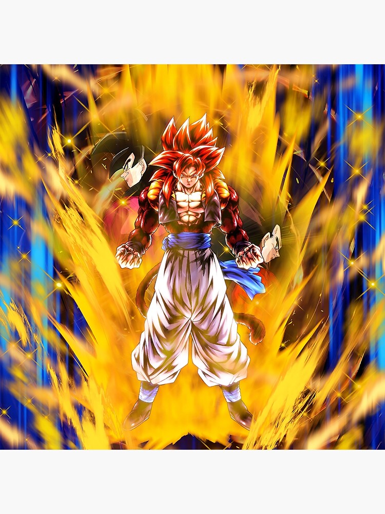 Gogeta SSJ4 Poster for Sale by jixelpatterns