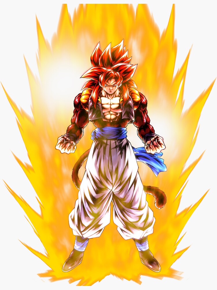 Super Saiyan 4 Limit Breaker Goku Sticker for Sale by dvgrff229