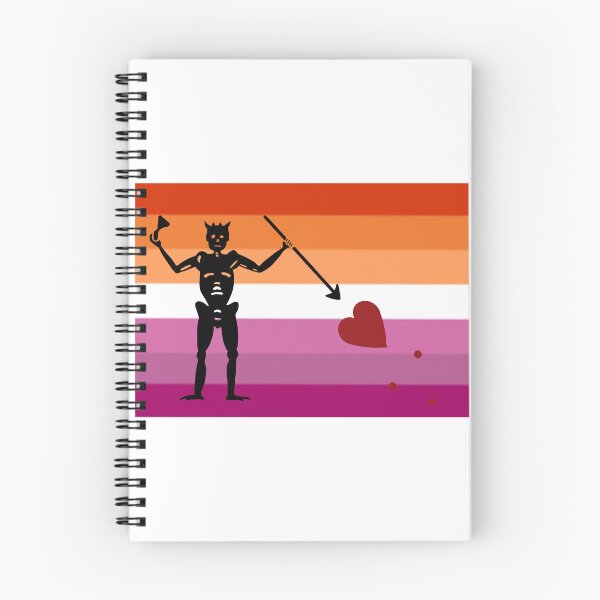 Item preview, Pirate pride flag lesbian Blackbeard designed and sold by Theoldgirl900.