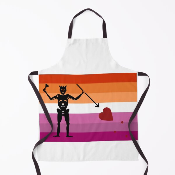 Item preview, Pirate pride flag lesbian Blackbeard designed and sold by Theoldgirl900.