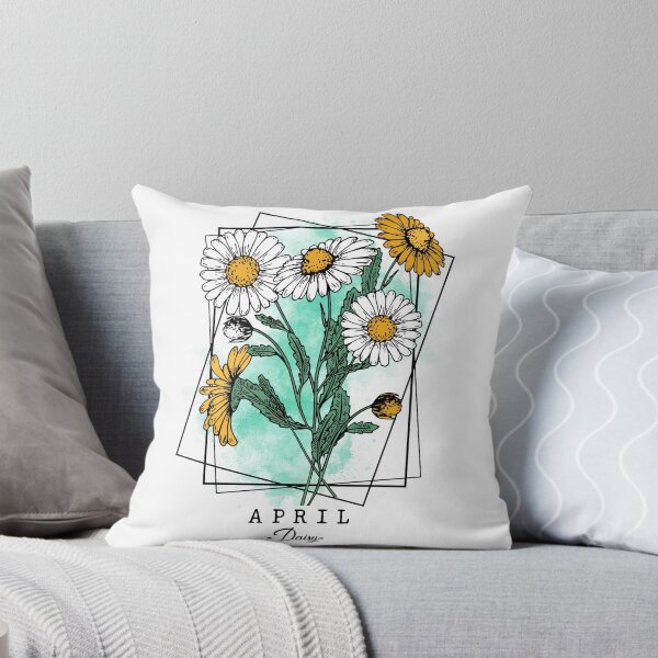 Item preview, Birth Month Flower | April | Daisy | Floral Design  designed and sold by Ravenvine.
