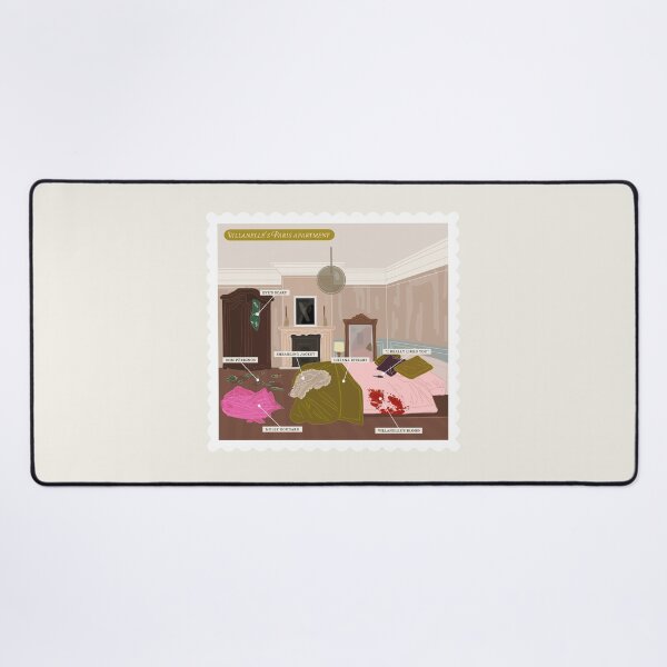 Item preview, villanelle's apartment · killing eve designed and sold by translucido.